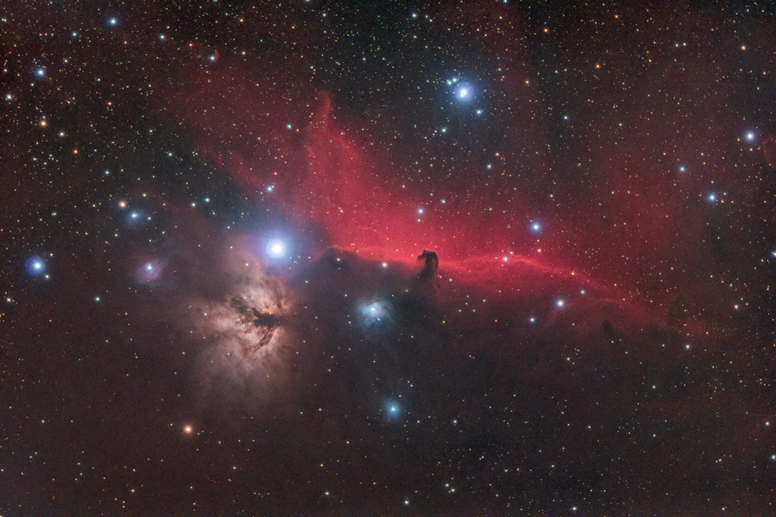 Flame & Horsehead Nebula – Dave Mason Astrophotography